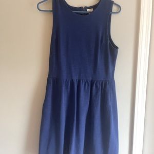 Blue J.Crew dress